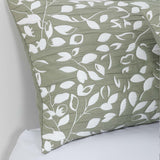 Cobertor Jacquard King Hojas Verde DIB
