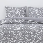 Cobertor Jacquard King Hojas Gris DIB