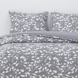 Cobertor Jacquard King Hojas Gris DIB