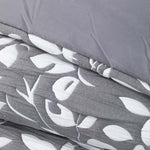 Cobertor Jacquard 2P Hojas Gris DIB