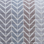 Quilt Reversible Estam 1.5P Zigzag Beige DIB