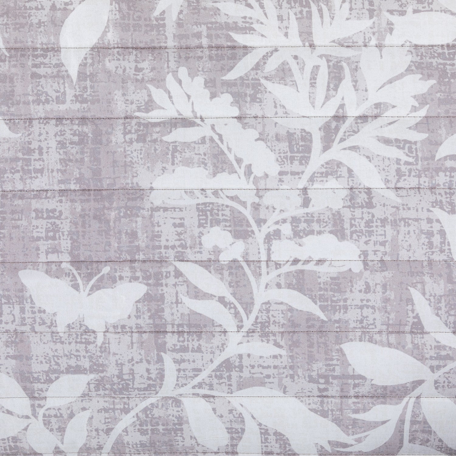 Quilt Reversible Estam 2P Flores Gris DIB