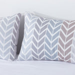 Quilt Reversible Estam 2P Zigzag Beige DIB