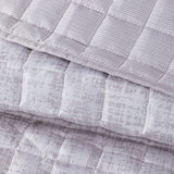 Quilt Reversible Textura 1.5P Gris DIB