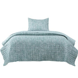 Quilt Reversible Textura 1.5P Verde DIB