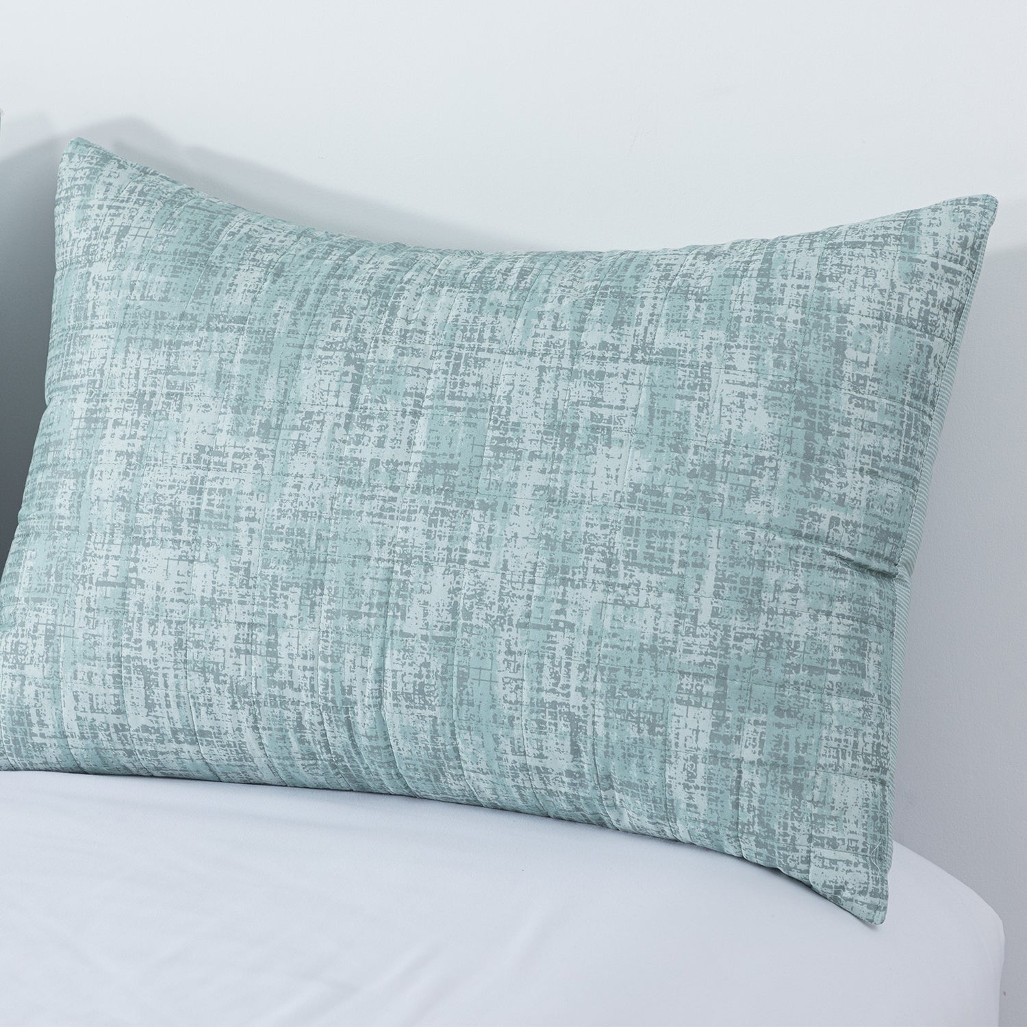 Quilt Reversible Textura 1.5P Verde DIB