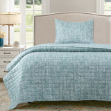 Quilt Reversible Textura 1.5P Verde DIB