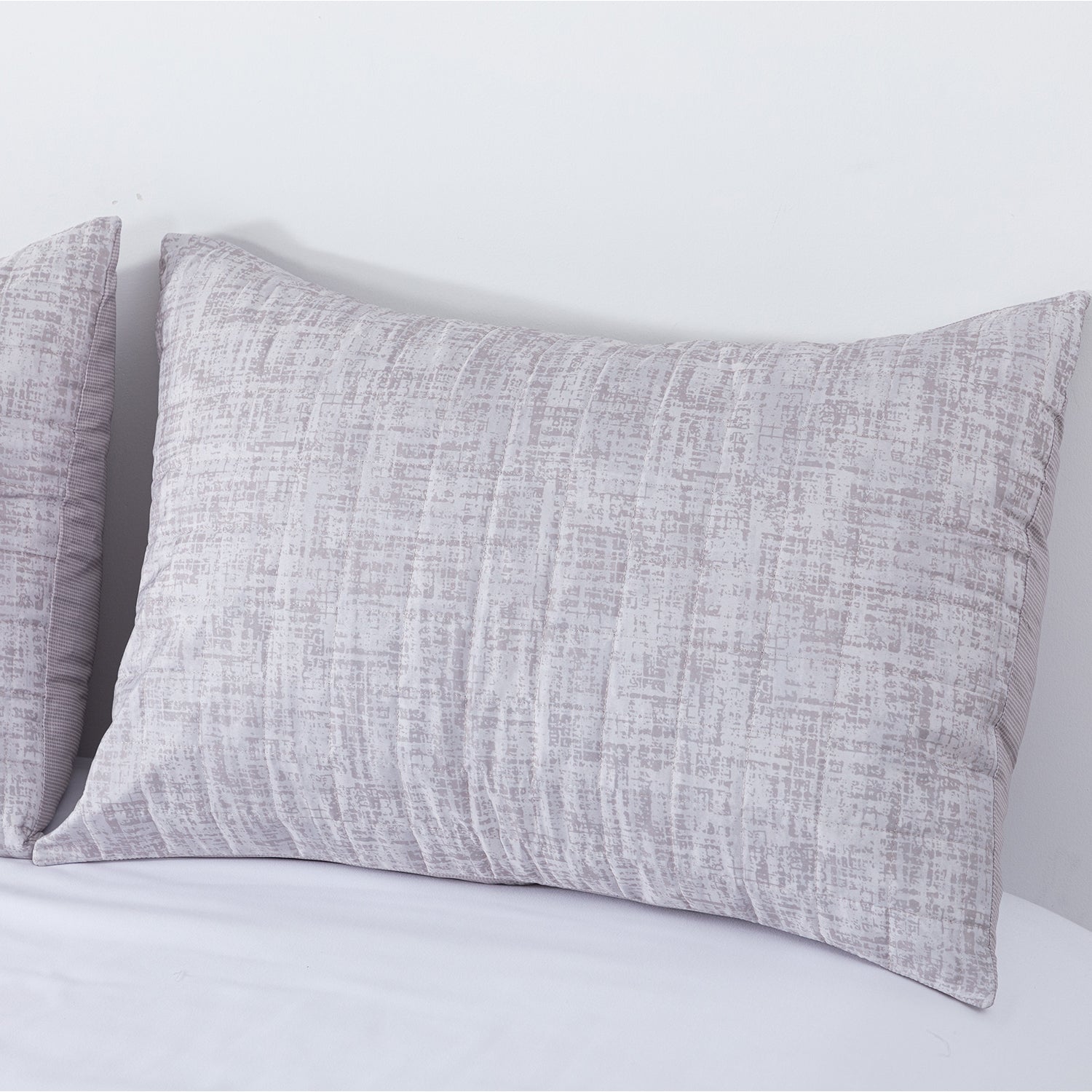 Quilt Reversible Textura 2P Gris DIB