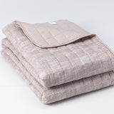 Quilt Reversible Textura 2P Taupe DIB