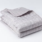 Quilt Reversible Textura King Gris DIB