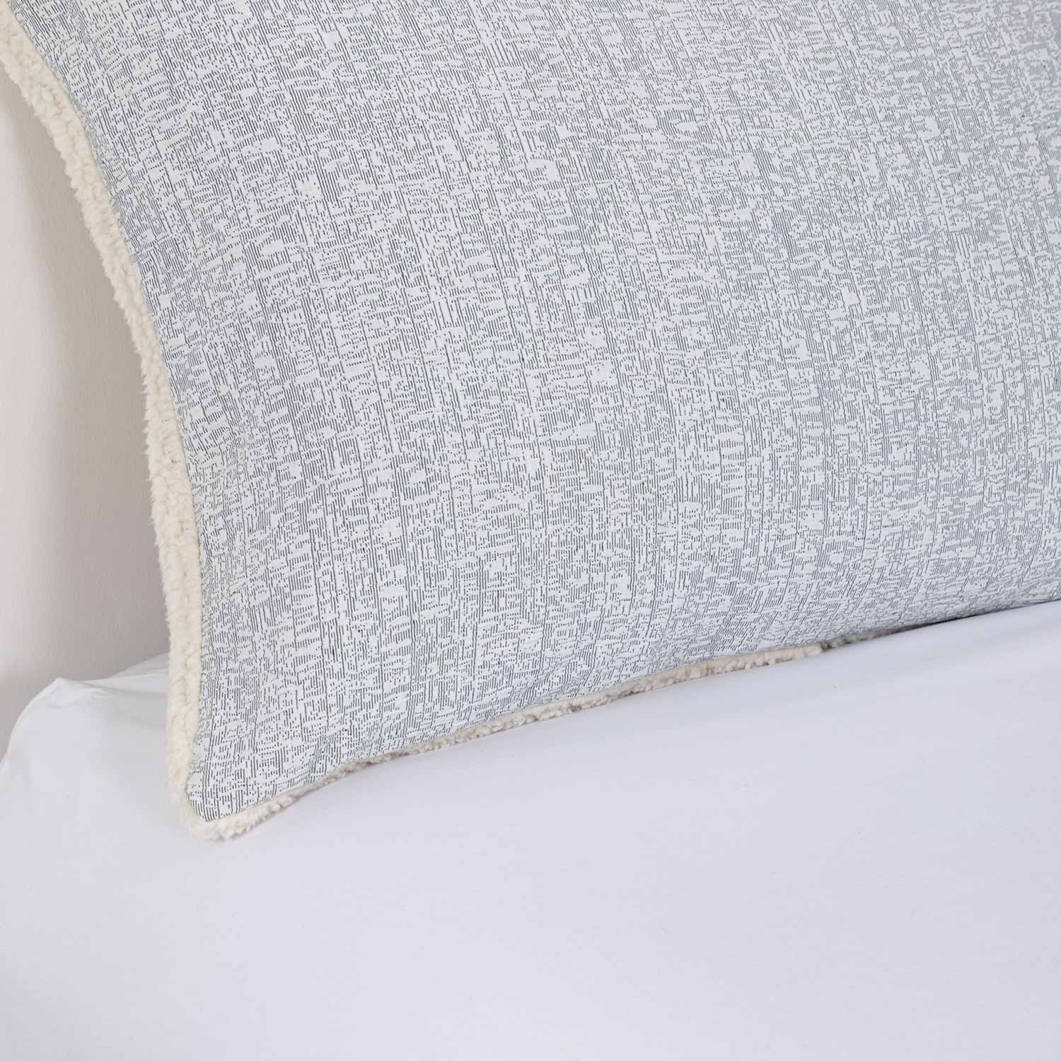 Quilt Reversible Sherpa 1.5 Plaza Gris DIB