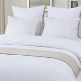 Manta Barcelona 125X150 Beige Hebra