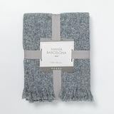 Manta Barcelona 125X150 Gris Hebra