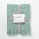 Manta Barcelona 125X150 Menta Hebra