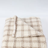 Manta Sherpa 125X150 Malaga Café/Crudo DIB