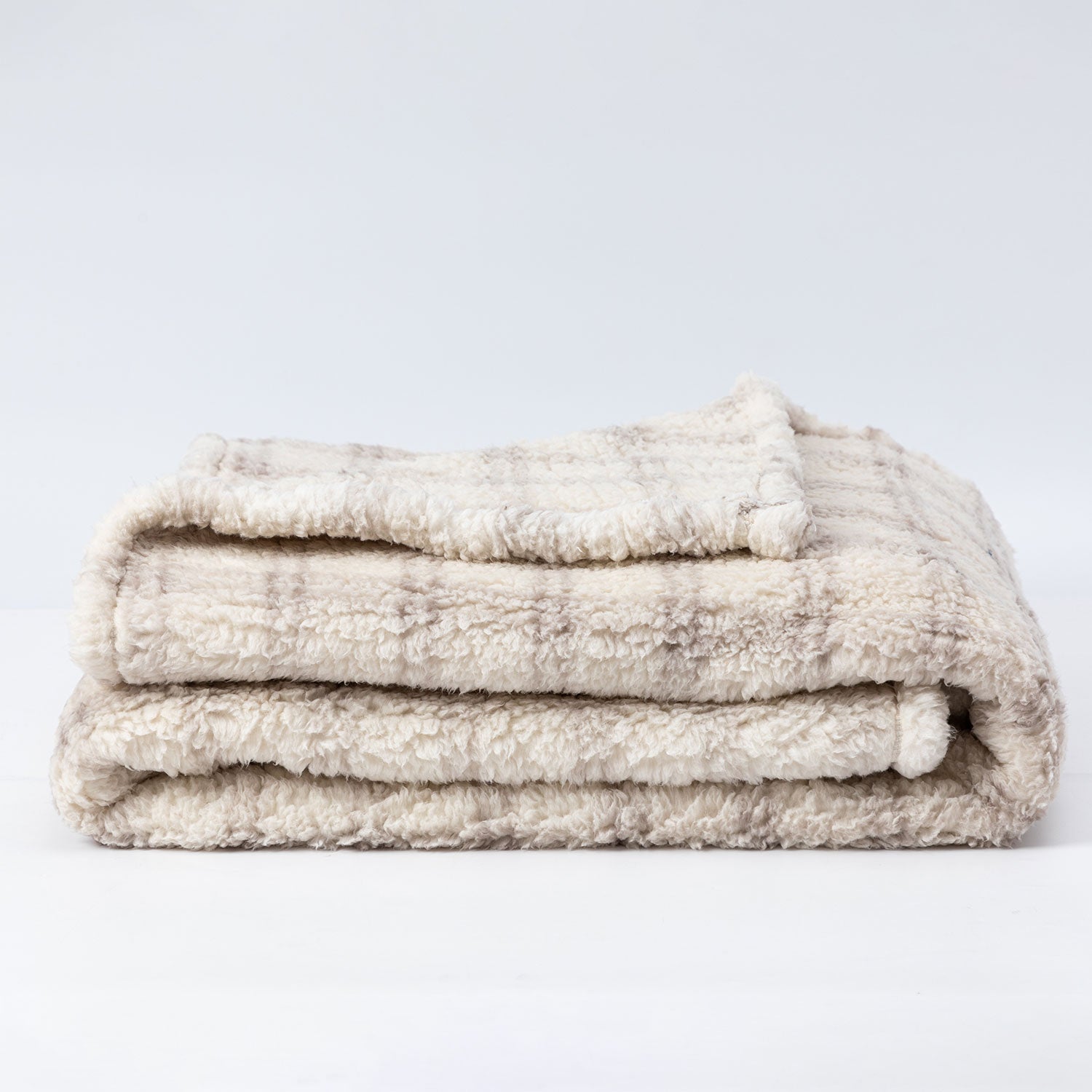 Manta Sherpa 125X150 Malaga Gris/Crudo DIB