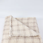 Manta Sherpa 125X150 Malaga Gris/Crudo DIB