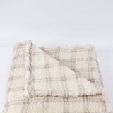 Manta Sherpa 125X150 Malaga Gris/Crudo DIB