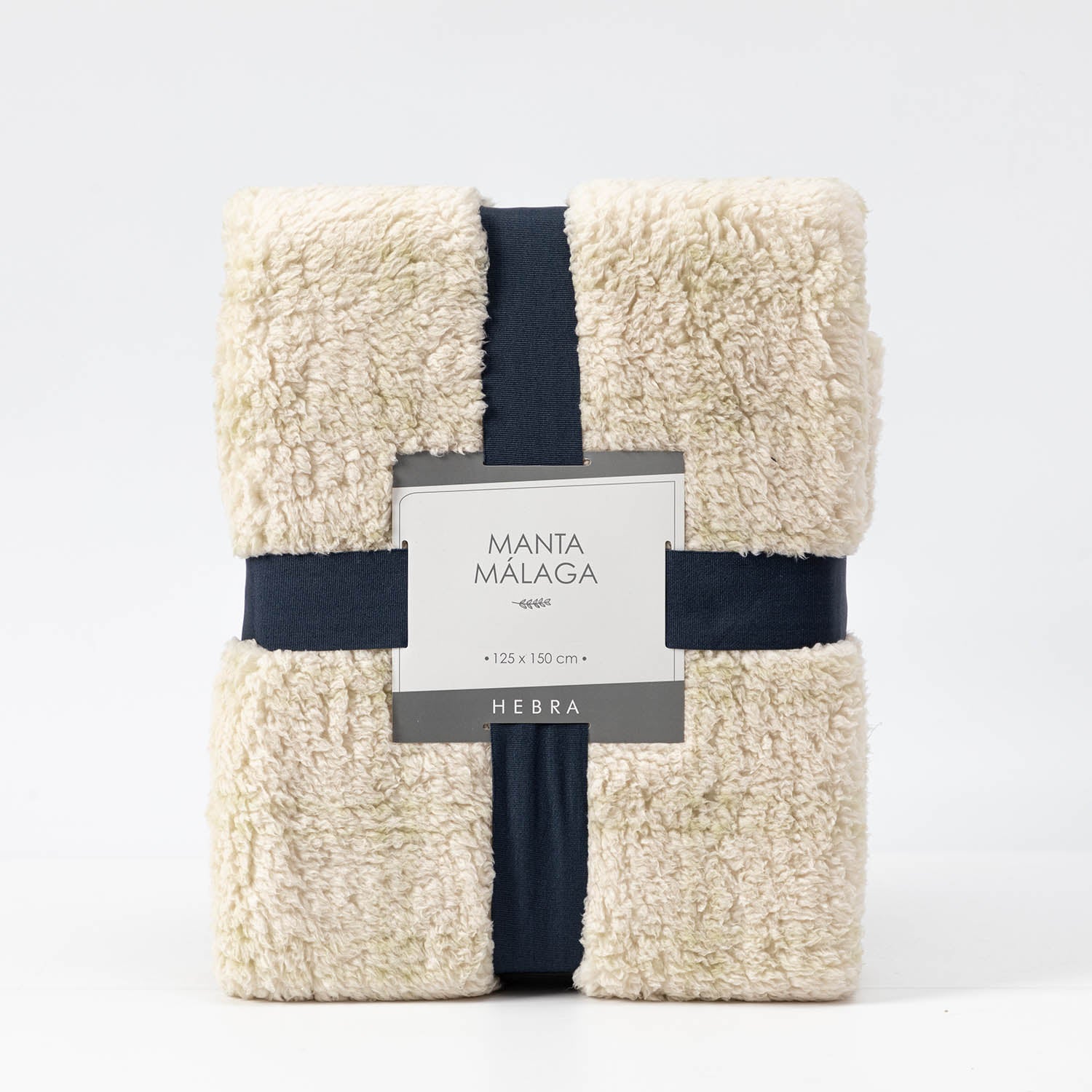 Manta Sherpa 125X150 Malaga Verde/Crudo DIB