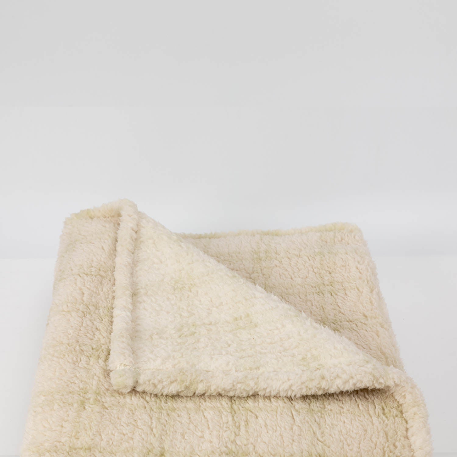 Manta Sherpa 125X150 Malaga Verde/Crudo DIB