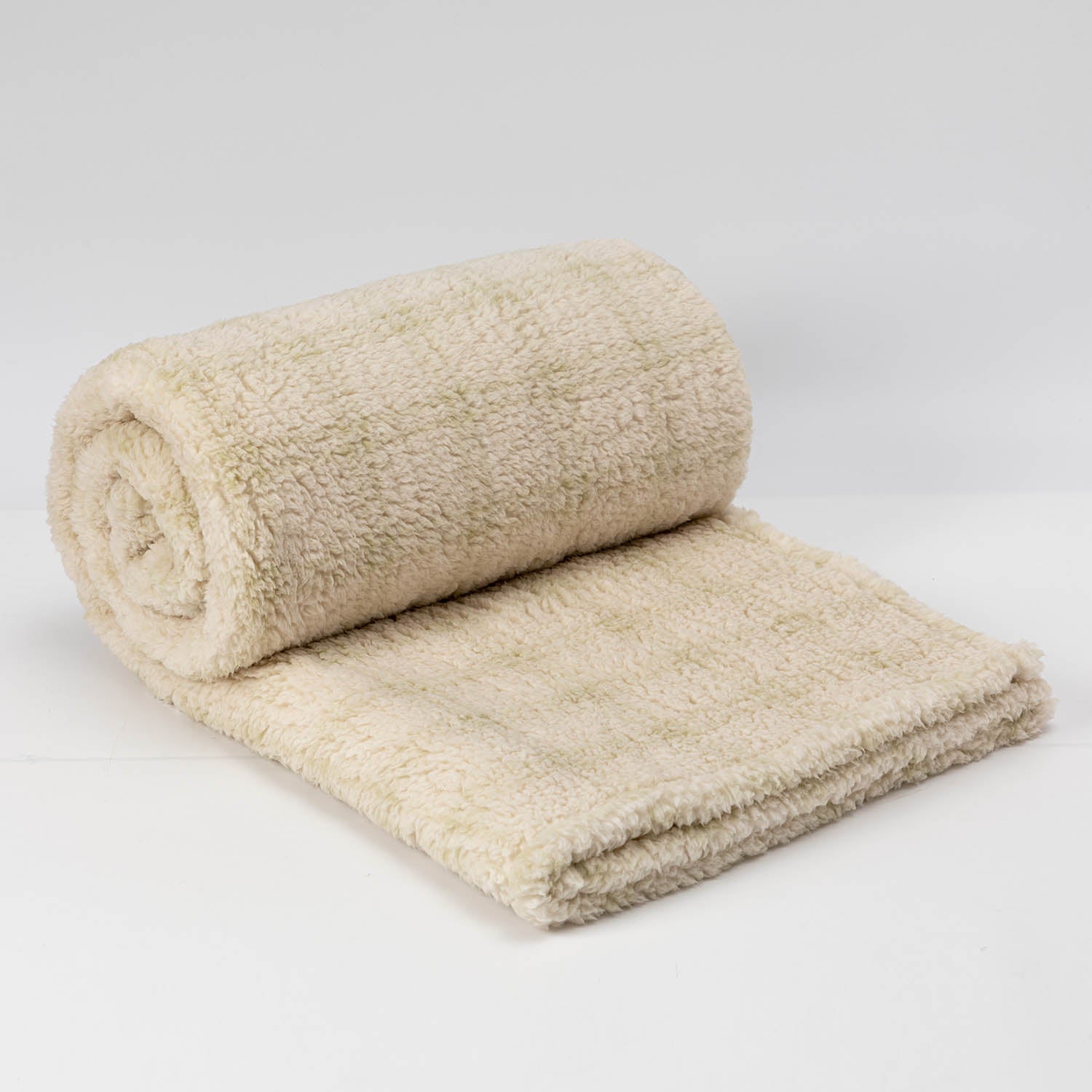 Manta Sherpa 125X150 Malaga Verde/Crudo DIB