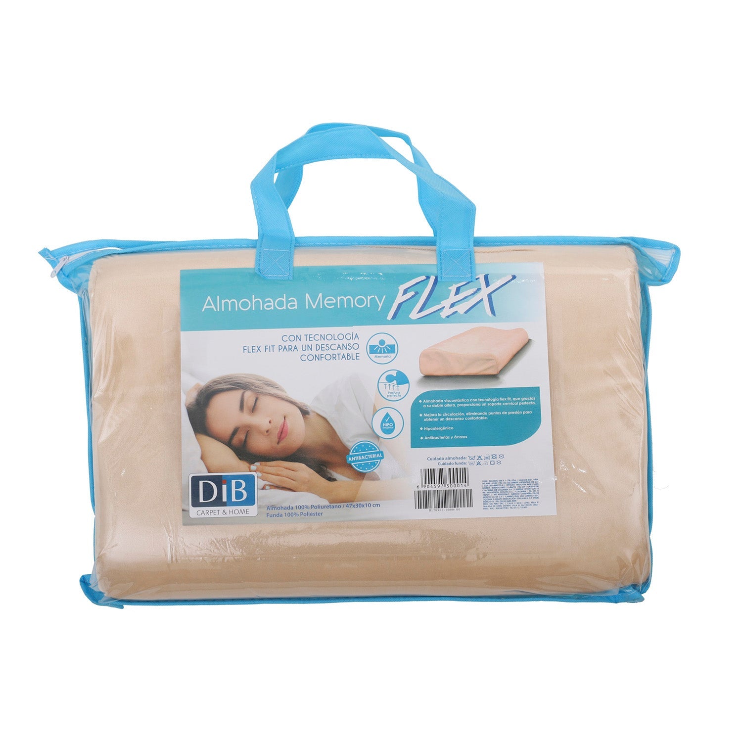Almohada Memory Flex 30X47 DIB