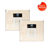Pack 2 Sabanas Lisas 1.5P Crudo DIB