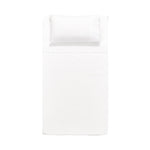 Juego Sabana Broderie Alicante 1.5P 185X270 Blanco DIB