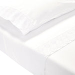 Juego Sabana Broderie Alicante 1.5P 185X270 Blanco DIB