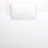 Juego Sabana Broderie Malaga 1.5P 185X270 Blanco DIB