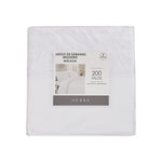 Juego Sabana Broderie Malaga 1.5P 185X270 Blanco DIB