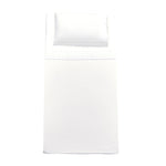 Juego Sabana Broderie Pamplona 1.5P 185X270 Blanco DIB