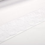 Juego Sabana Broderie Malaga 2P 240X270 Blanco DIB