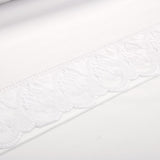 Juego Sabana Broderie Malaga 2P 240X270 Blanco DIB