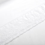 Juego Sabana Broderie Pamplona 2P 240X270 Blanco DIB