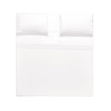Juego Sabana Broderie Alicante Super King 290X270 Blanco DIB