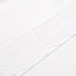 Juego Sabana Broderie Alicante Super King 290X270 Blanco DIB