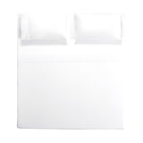 Juego Sabana Broderie Pamplona Super King 290X270 Blanco DIB