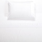 Juego Sabana Broderie Pamplona Super King 290X270 Blanco DIB