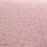 Quilt Hebra Floral King Rosa DIB