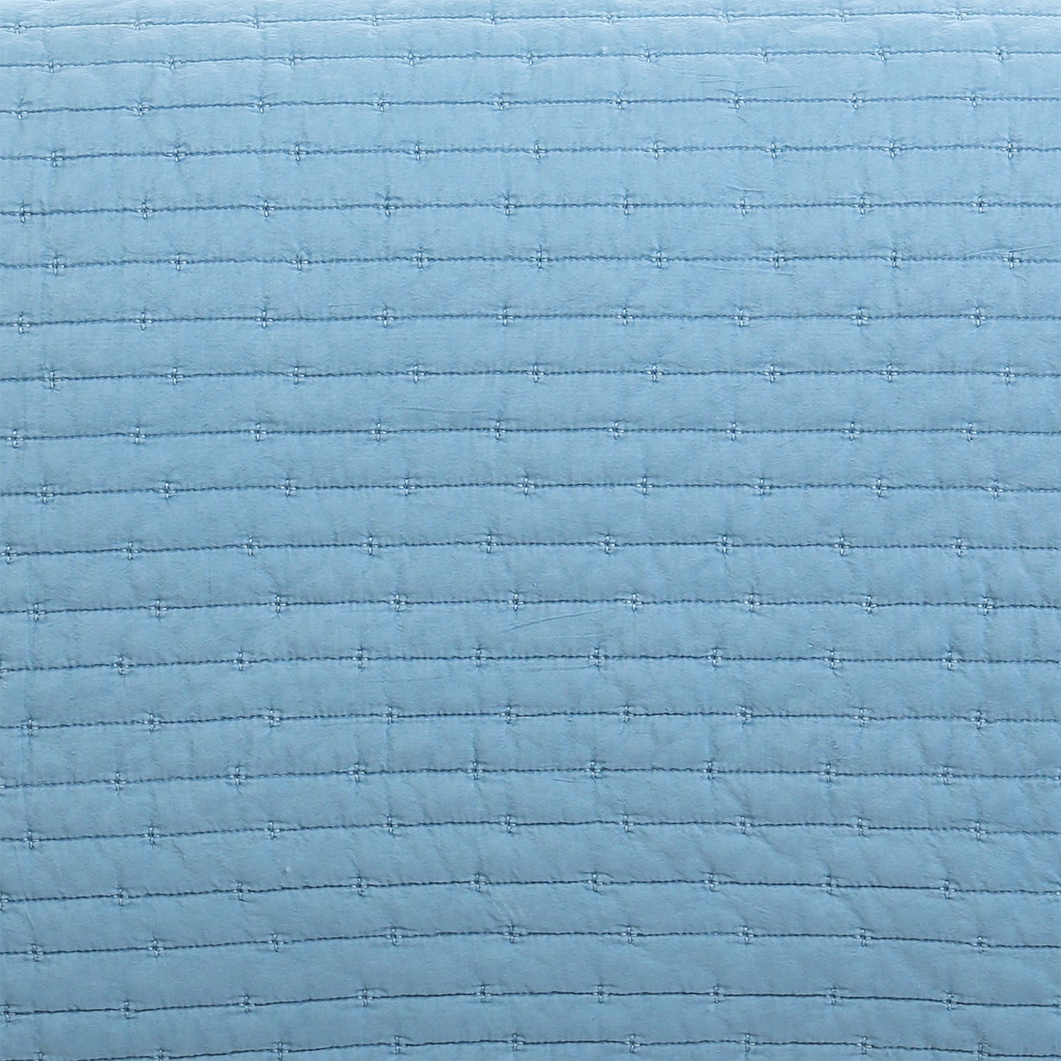 Quilt Patchwork Formas King Azul DIB