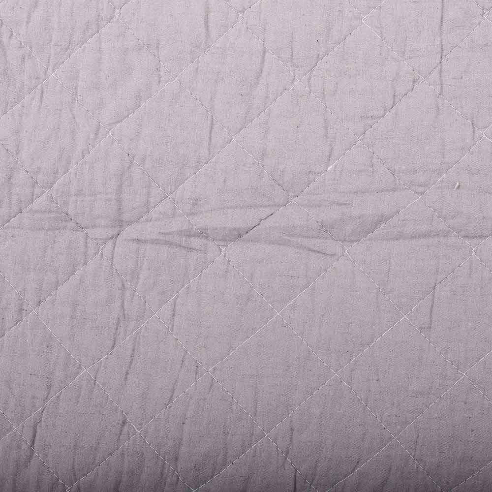 Quilt Fibra Natural 2P Gris DIB
