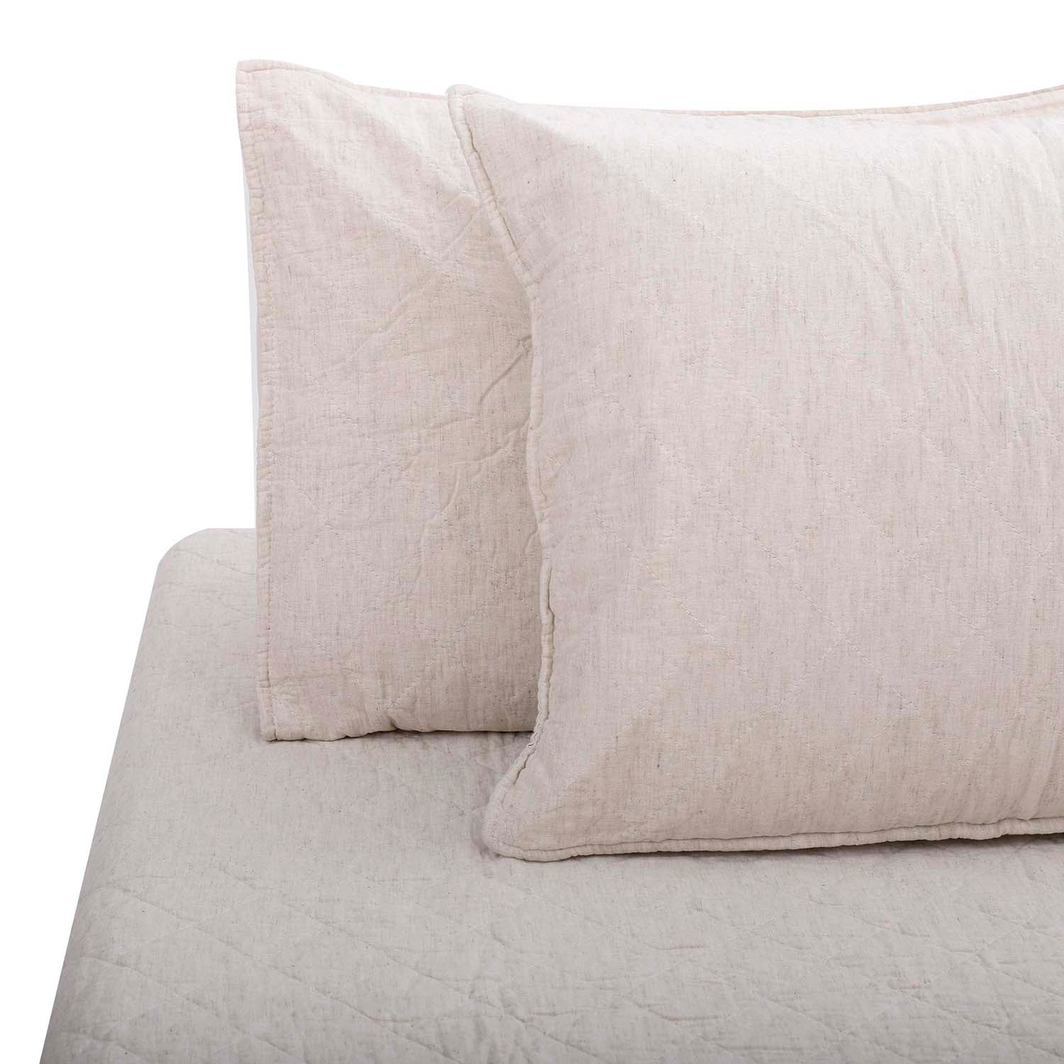 Quilt Fibra Natural 2P Natural DIB