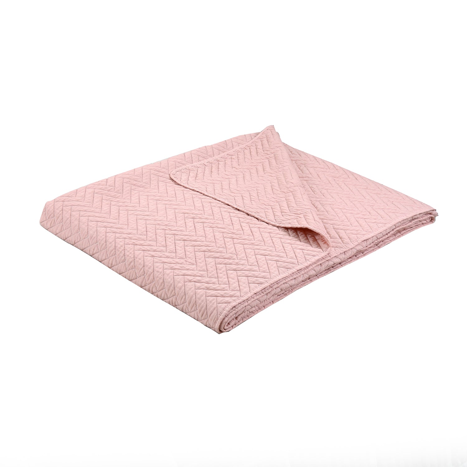 Quilt Hebra Geometric 2P Rosa DIB