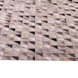 Alfombra Natural Leather Design 140X200 Beige/Gris 168002