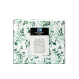 Pack 2 Sabanas Estampadas 1.5P Hojas Verde