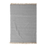 Alfombra Natural Stripe 190X290 Negro 253203