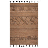 Alfombra Yute Ethnic 190X290 Natural