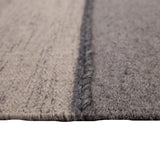 Alfombra Handwoven Wool Lines 190X290 Gris/Amarillo