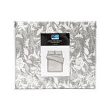 Sabanas Estampadas 1.5P Flores- Gris